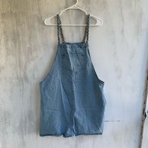 Plus size denim dress/ jumper